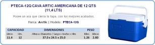 PTECA-12Q CAVA ARTIC AMERICANA DE 12 QTS (11,4 LTS)